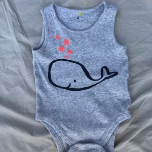 Whale Tank Top Onesie